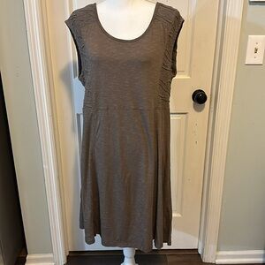 Toad&Co Taupe Midi Dress